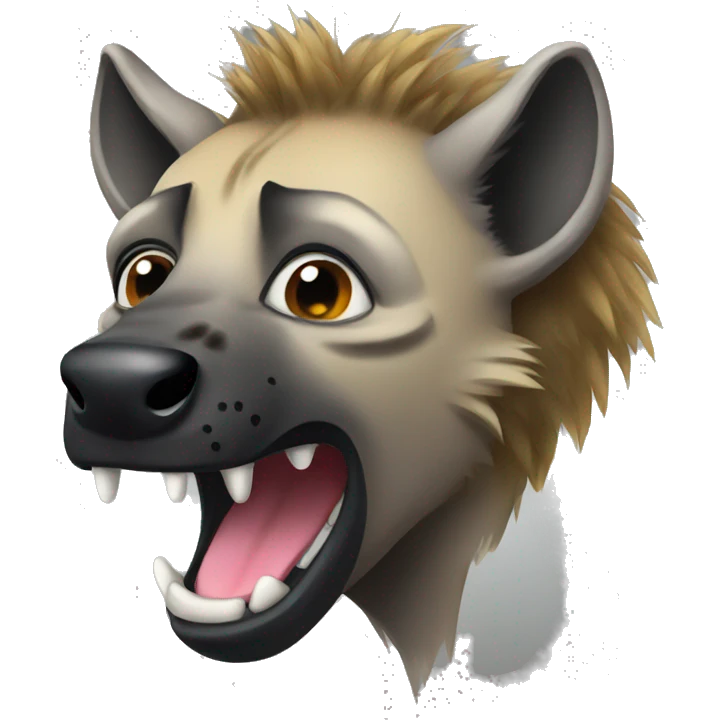 hyena  emoji