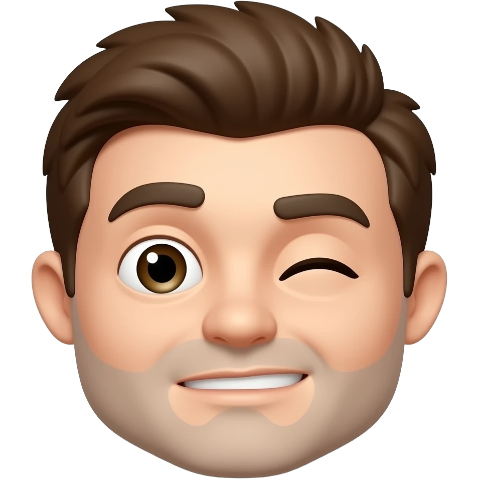 Winking asshole emoji