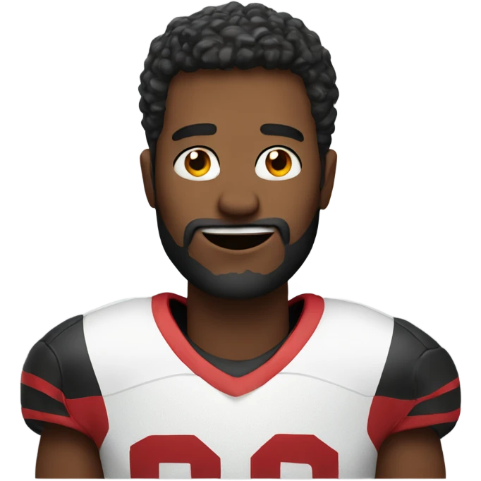 Football guy with beer  emoji