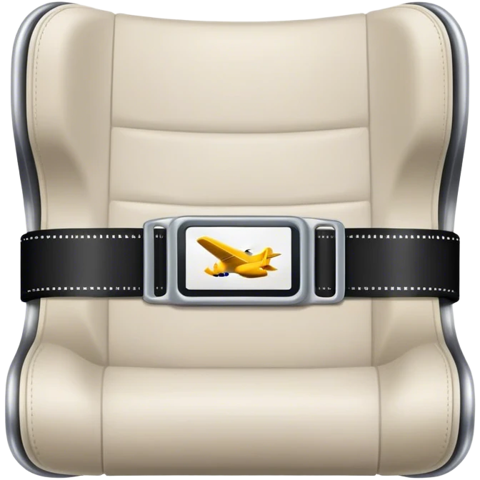 plane seat belt emoji
