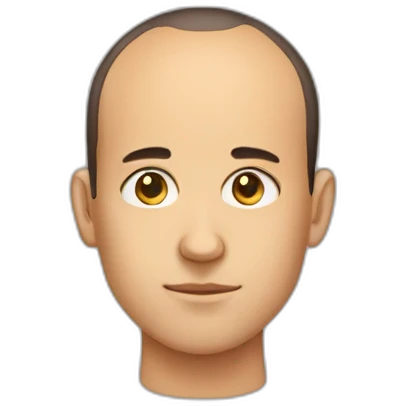 receding hairline boy emoji