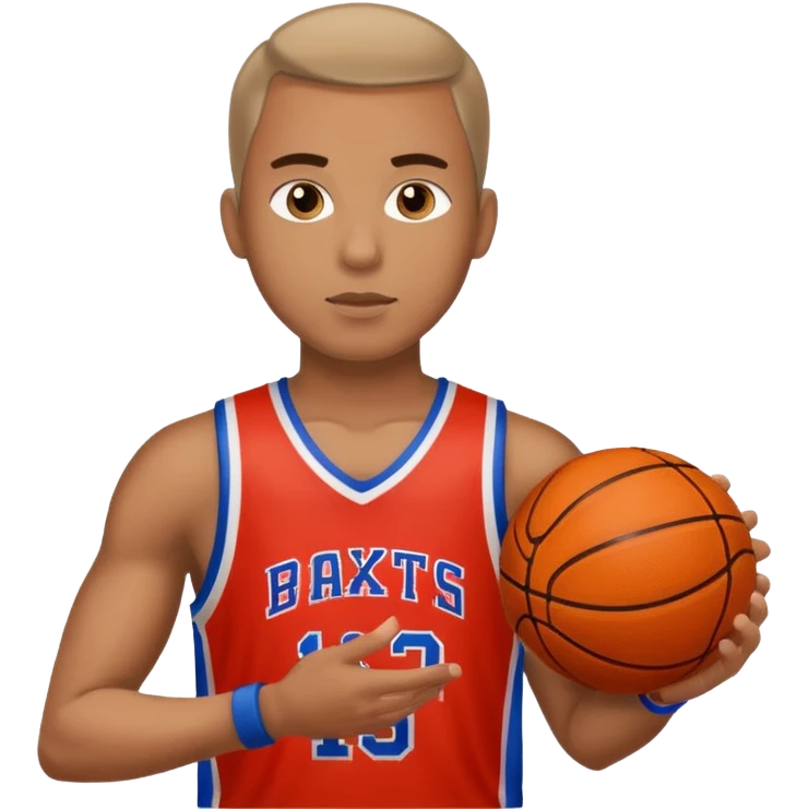 Basketball trainer emoji