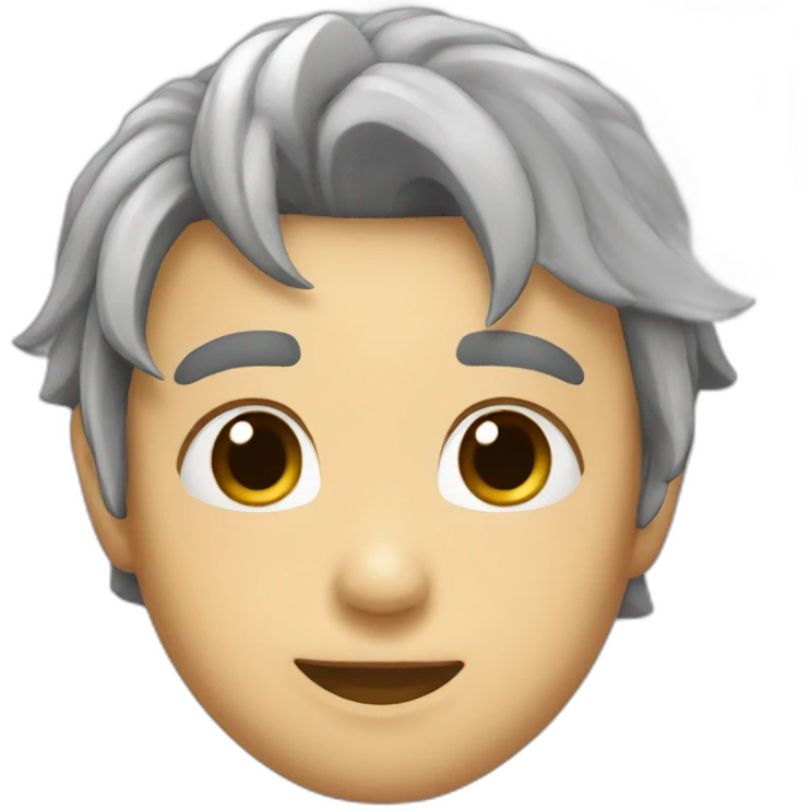 Shinshan blushing emoji