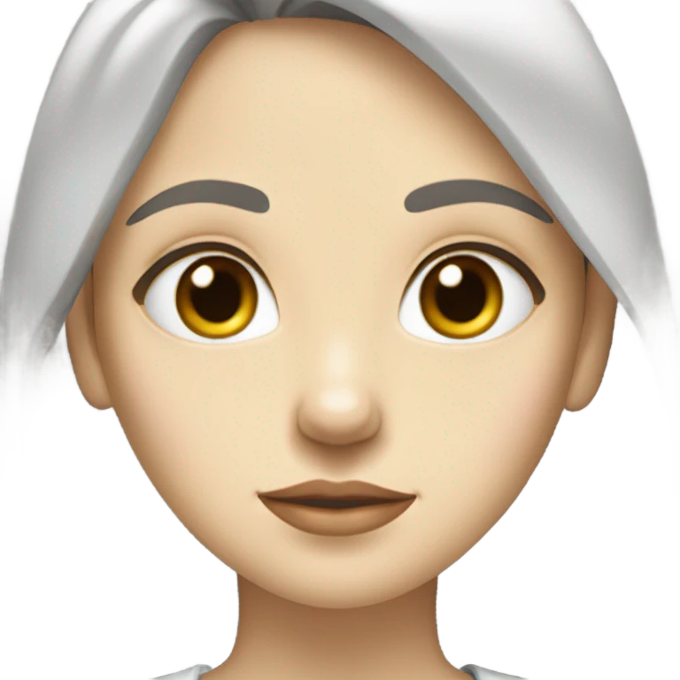 Woman, trembling with fear emoji