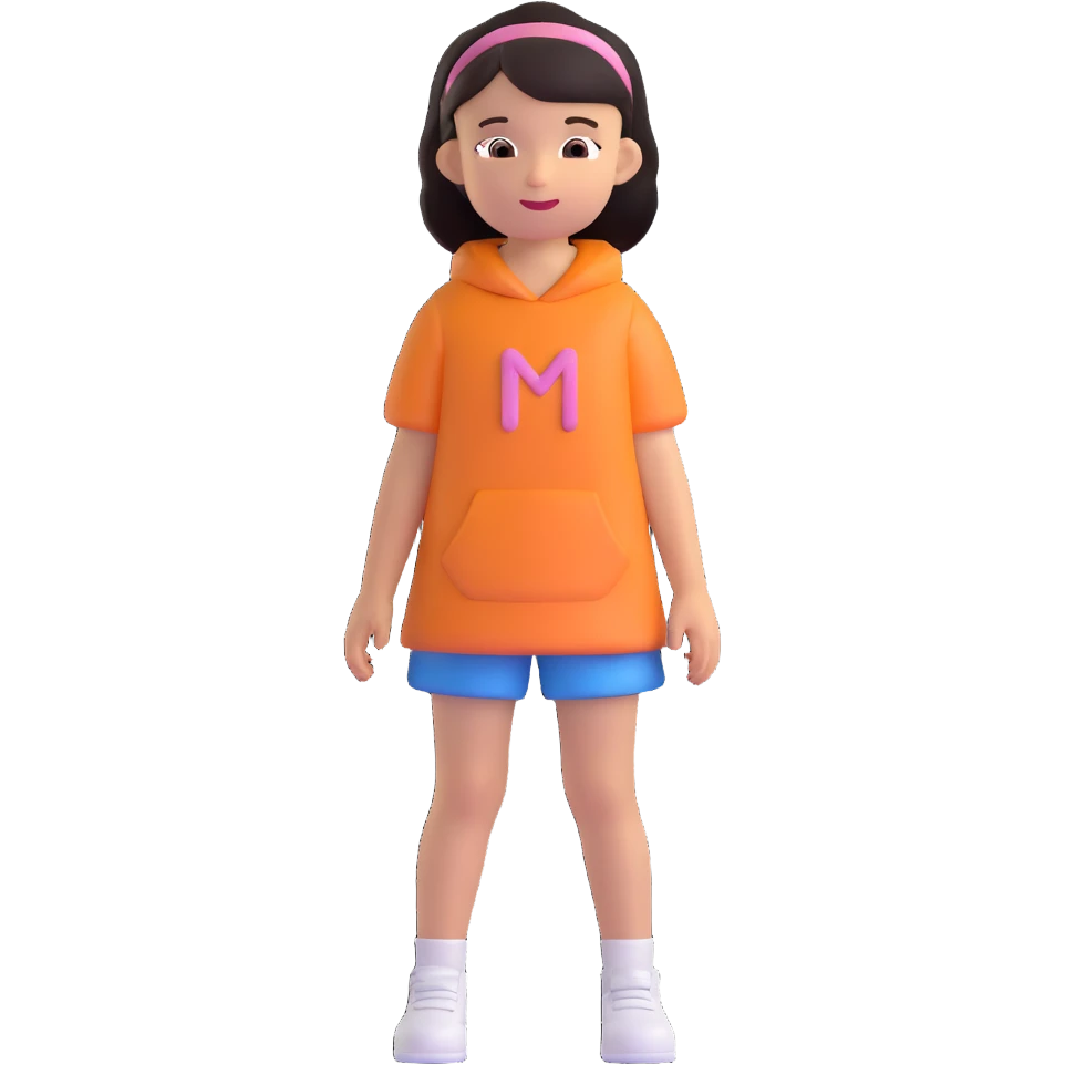 young girl emoji