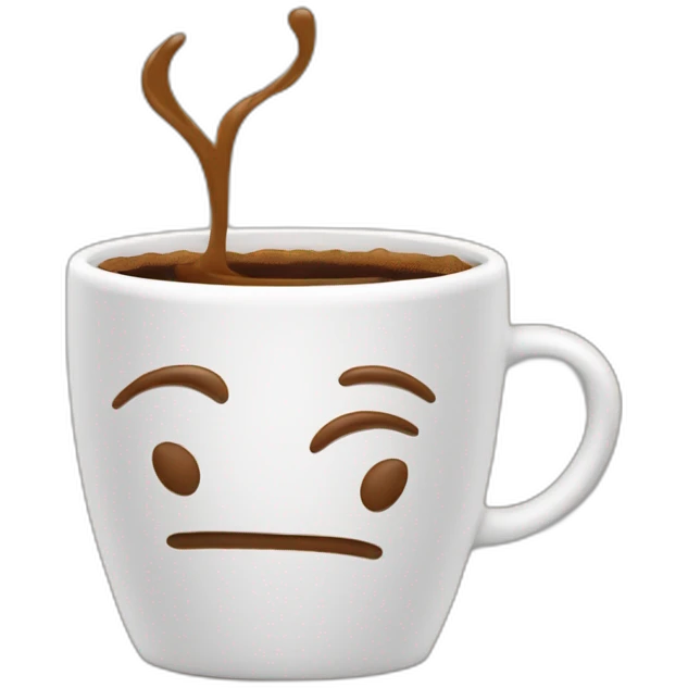 coffee cup on the middle wright the name "subscribe coffee" emoji