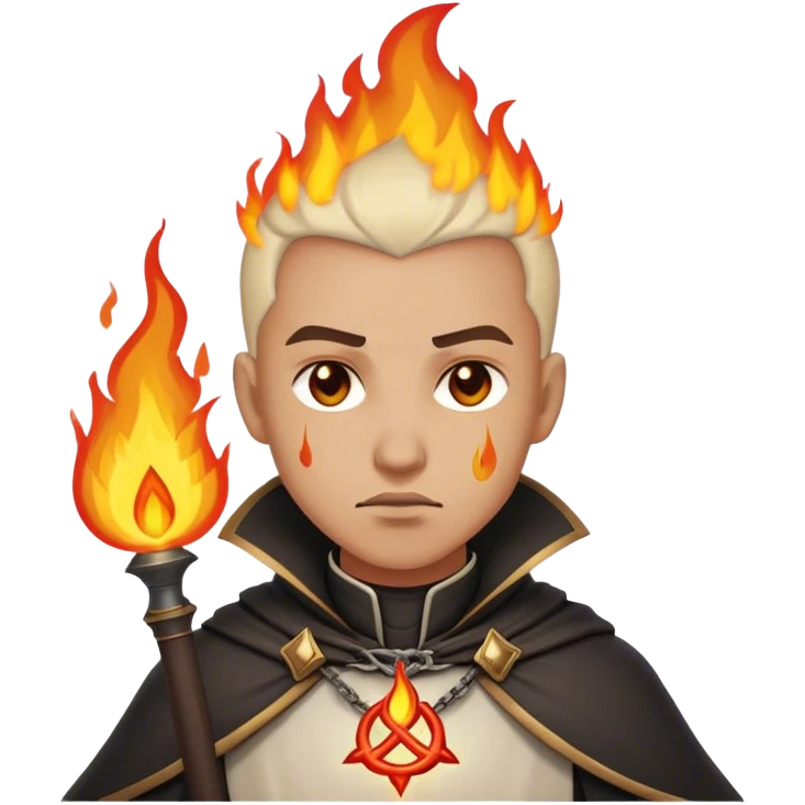 inquisitor burning symbol emoji
