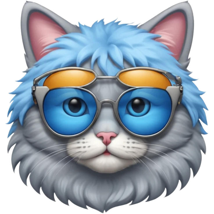 Cat wearing sunglasses emoji