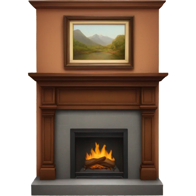fireplace mantle emoji
