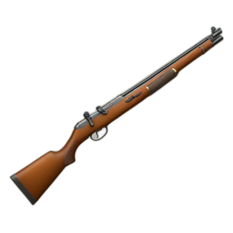 Fusil de chasse emoji