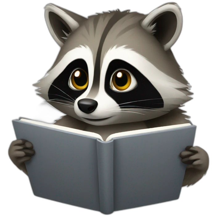 racoon programming emoji