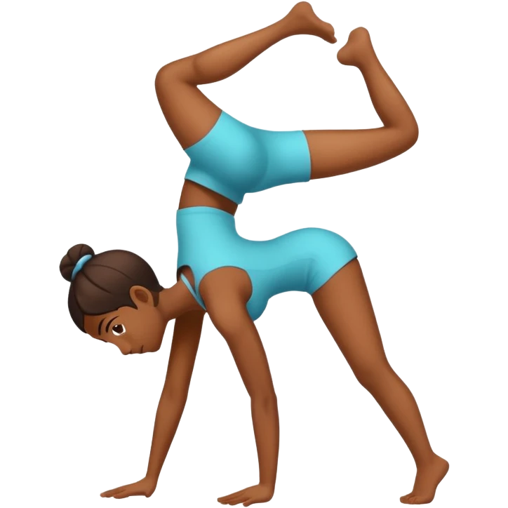 Arched back and twerking  emoji