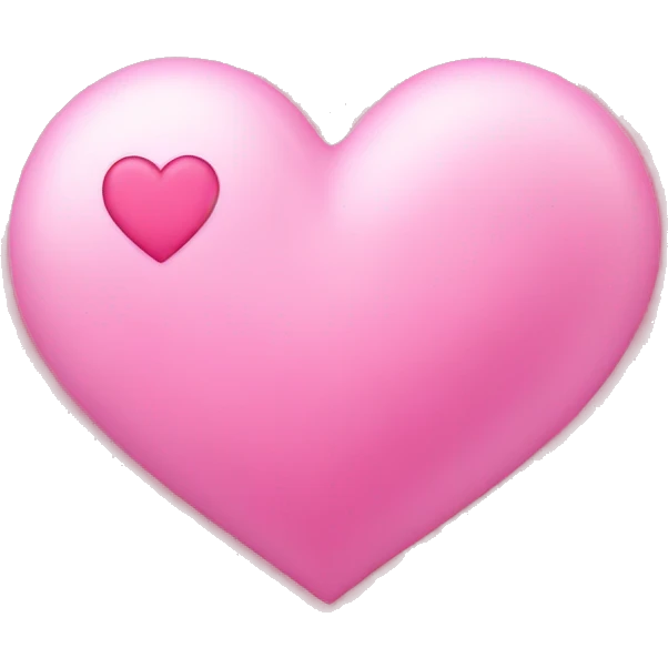 Pink heart emoji