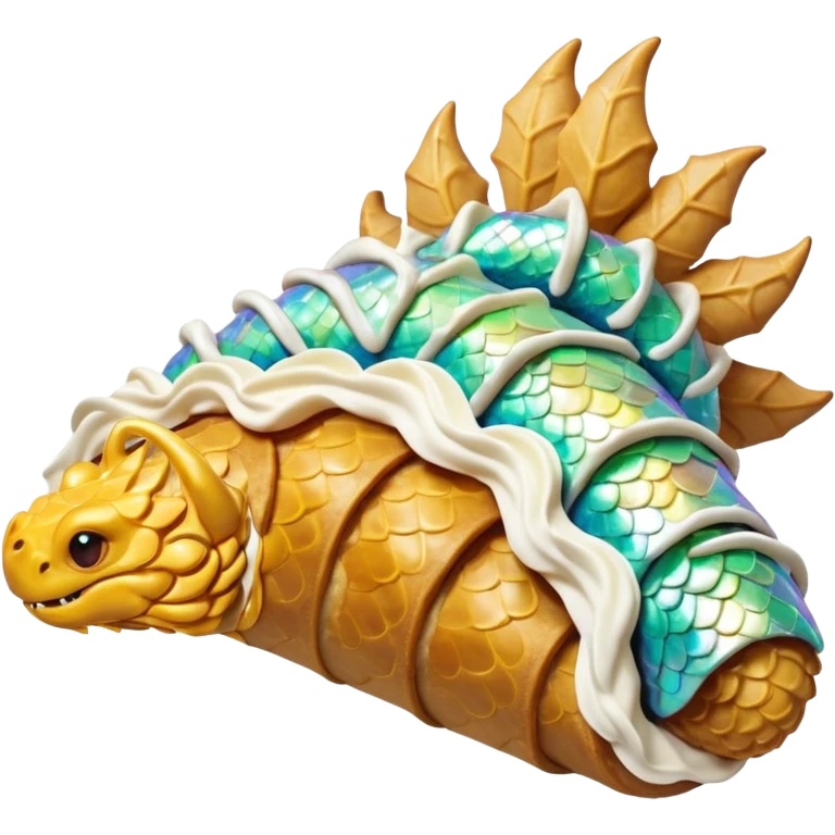 Slick dragon mixed cananoli emoji