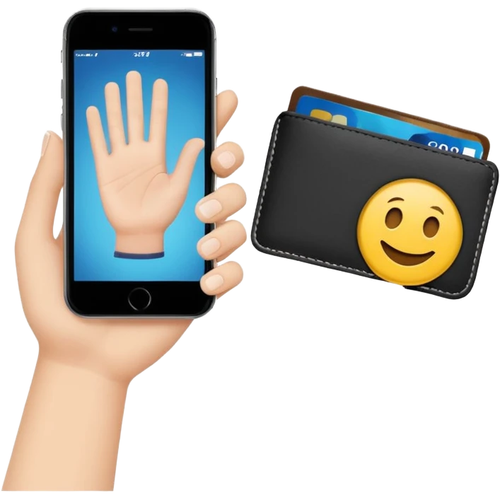 waving hand next to digital wallet and Polkassembly logo inviting user to connect wallet to Polkassembly emoji