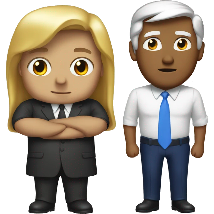donald and kai trump emoji