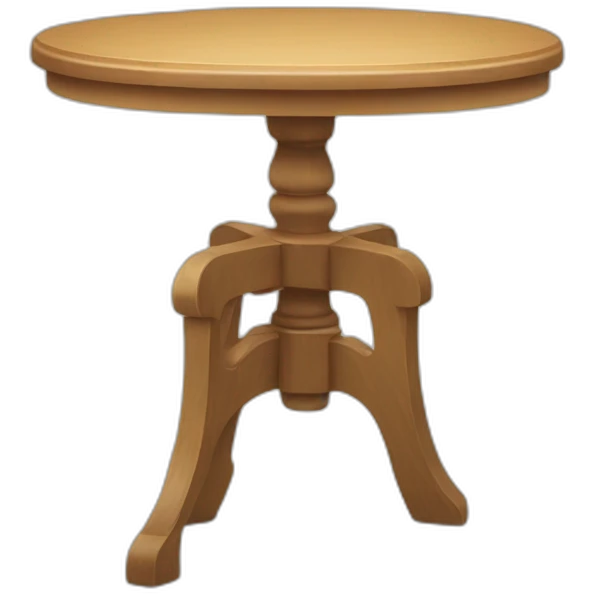 Chat sur la table emoji