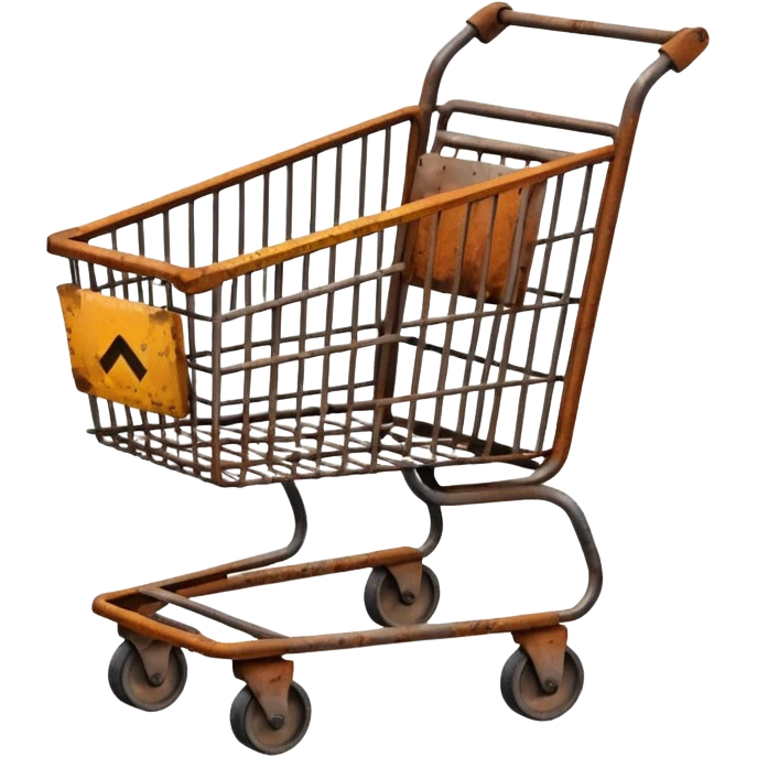 shopping cart broken emoji