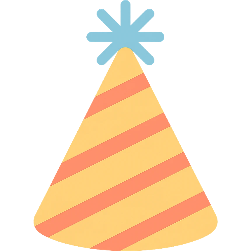 Party hat emoji