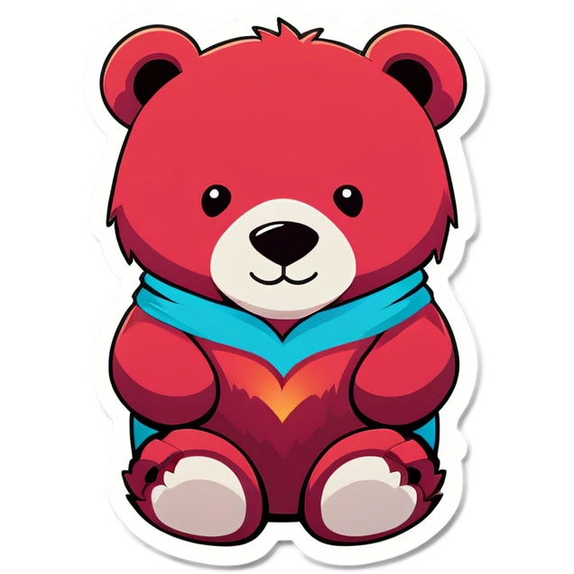 Oso corazones emoji