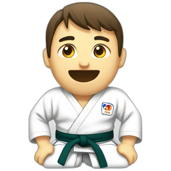 Judo emoji
