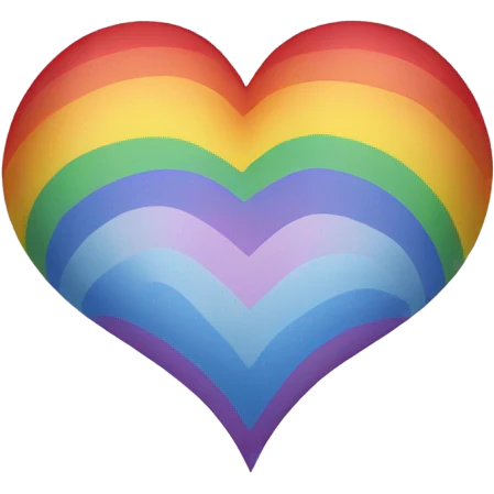 rainbow heart emoji
