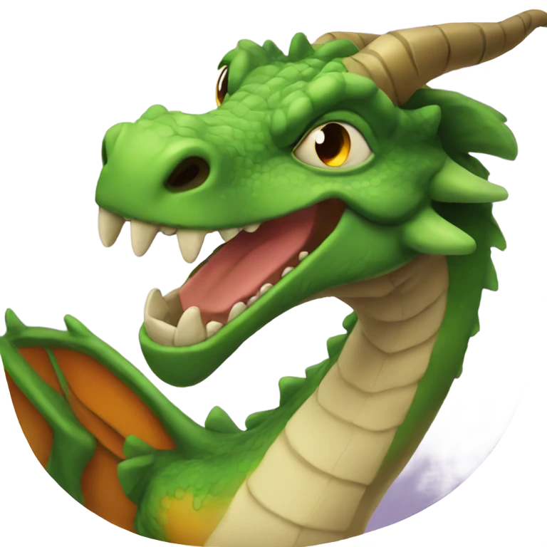 Beautiful dragon  emoji