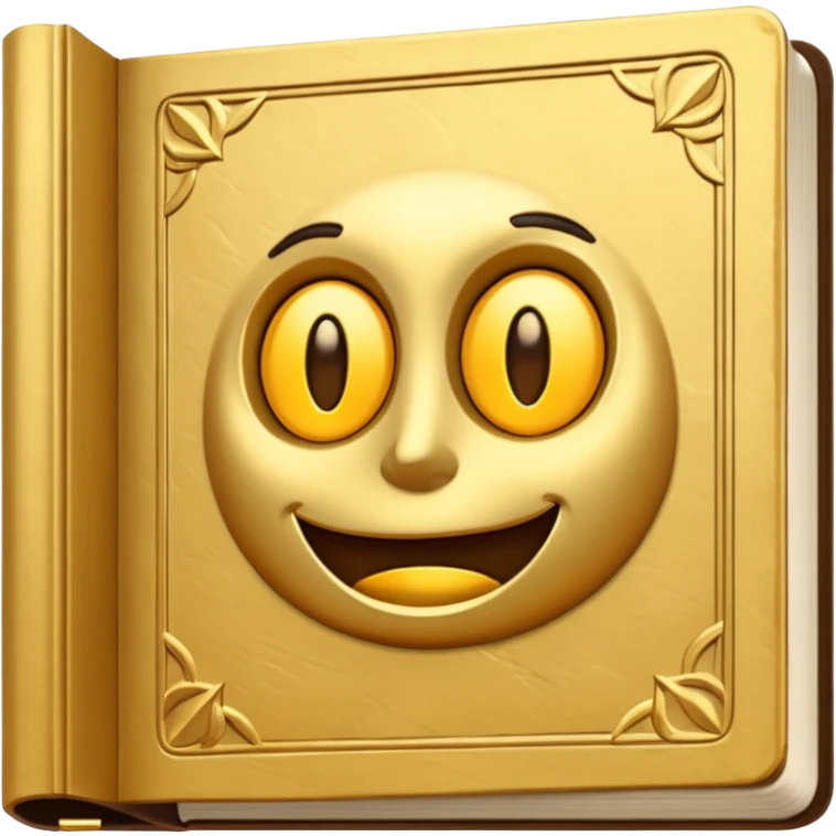 книги золотые emoji