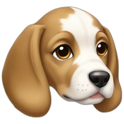puppy Braque D'Auvergne emoji