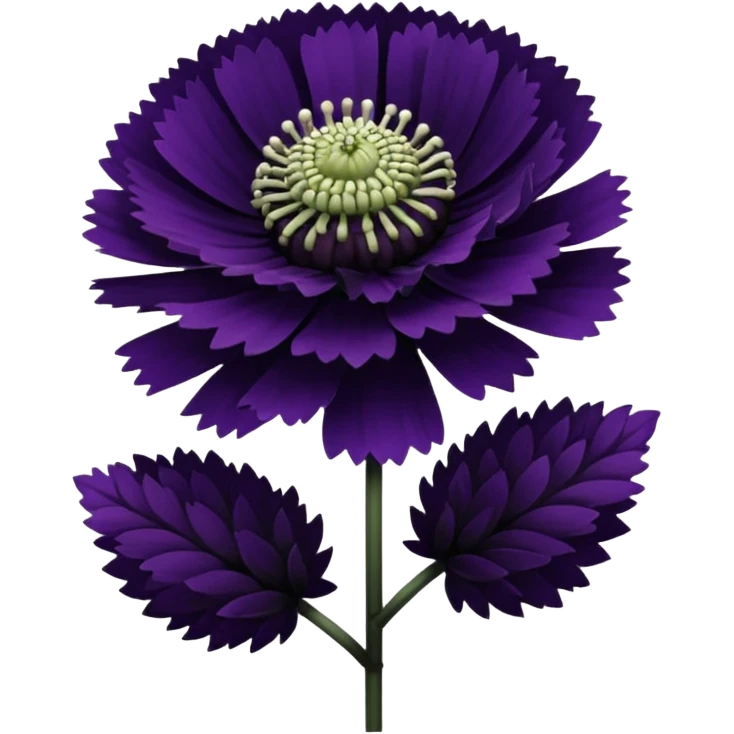 black knight scabiosa emoji