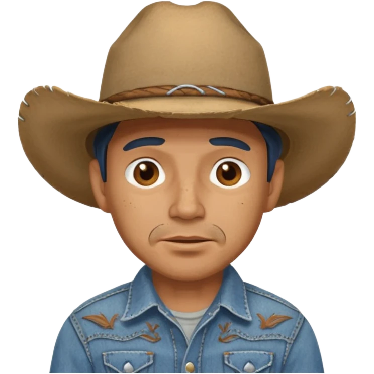 a face cowboy emoji