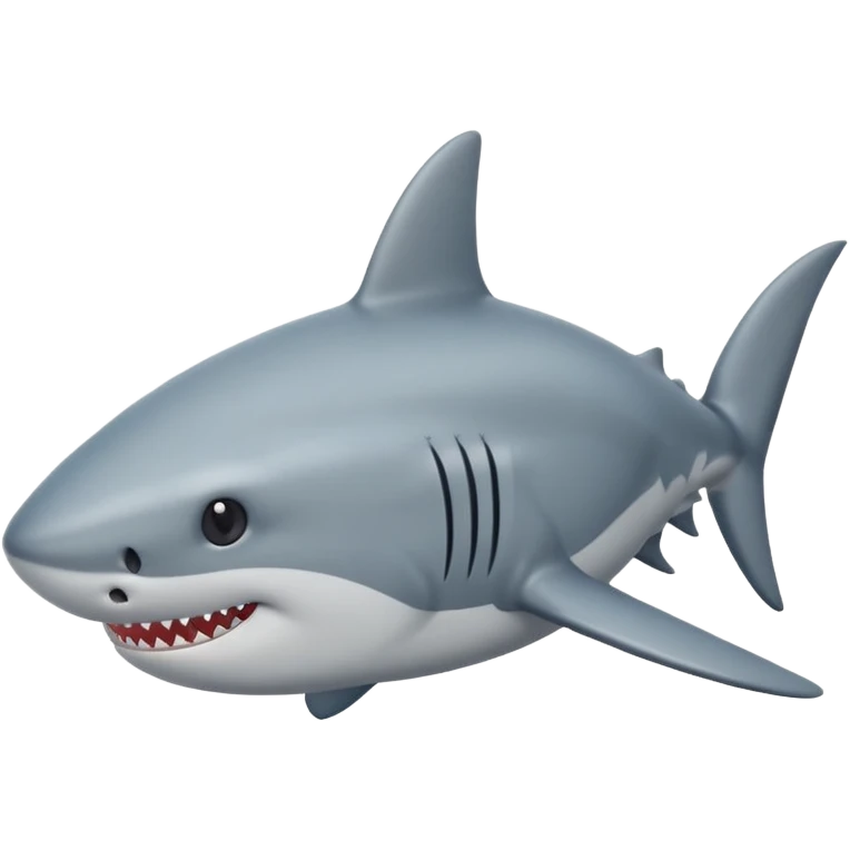 shark body with a cat face emoji