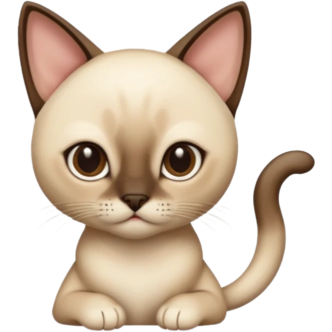siamese cat  emoji