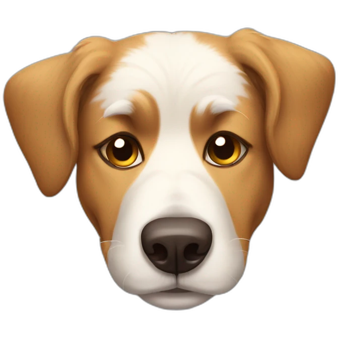 Sleepy Aussie dog emoji