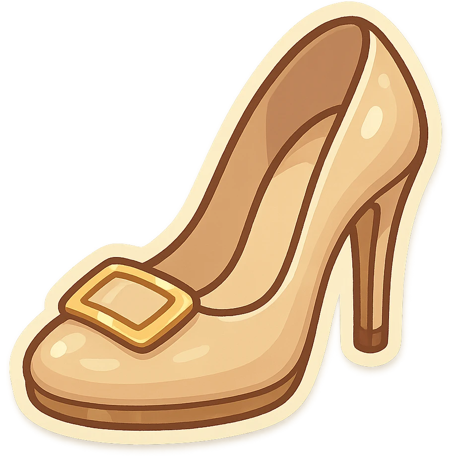 Luxury women’s shoes emoji