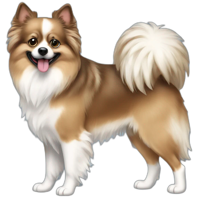 merle pomeraniat full-height emoji