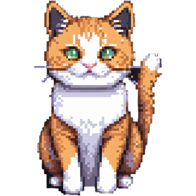 mandarin cat emoji