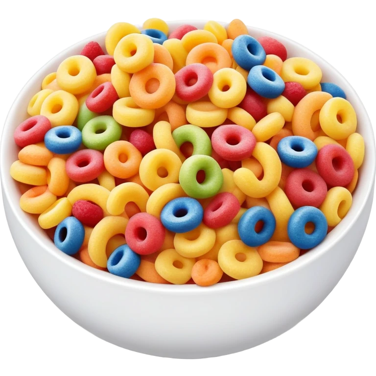 Froot loops bowl emoji emoji