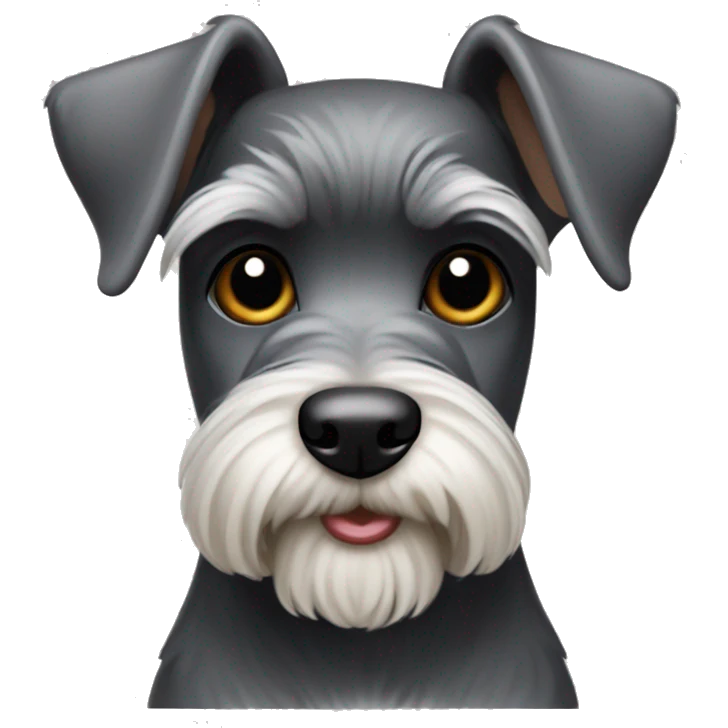 Miniature Schnauzer emoji