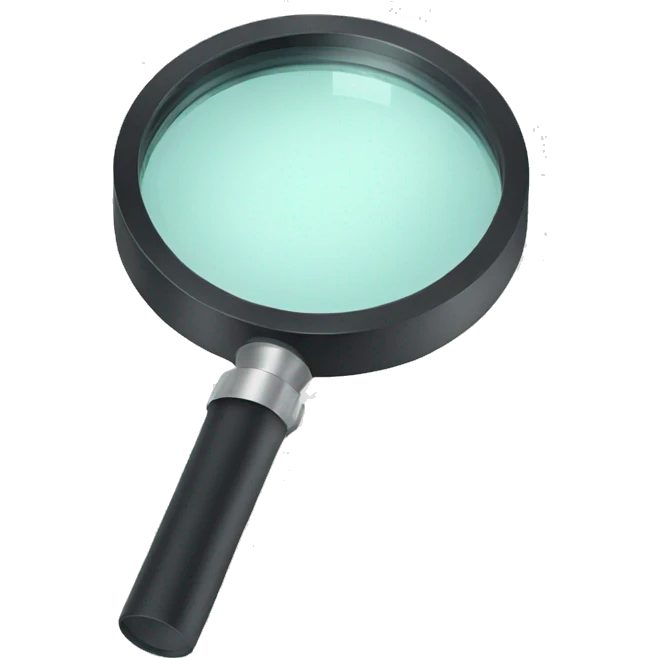 Magnifier emoji