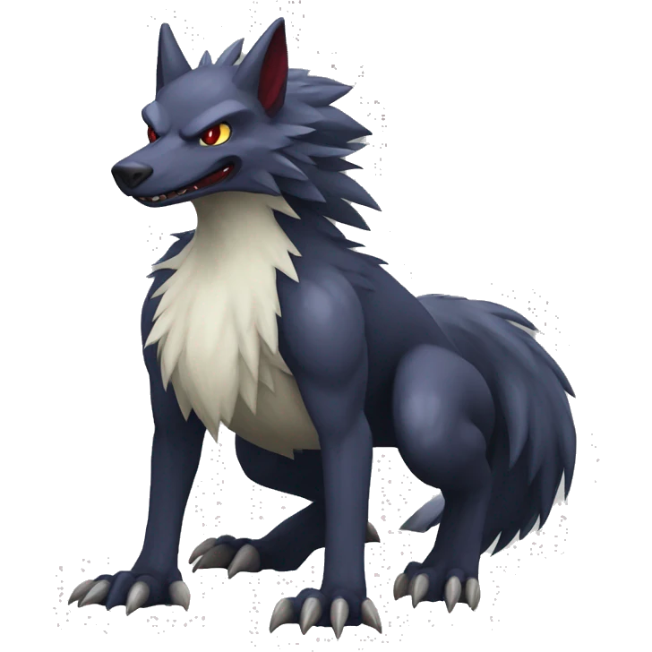Nargacuga-Sergal-Zoroark full body emoji