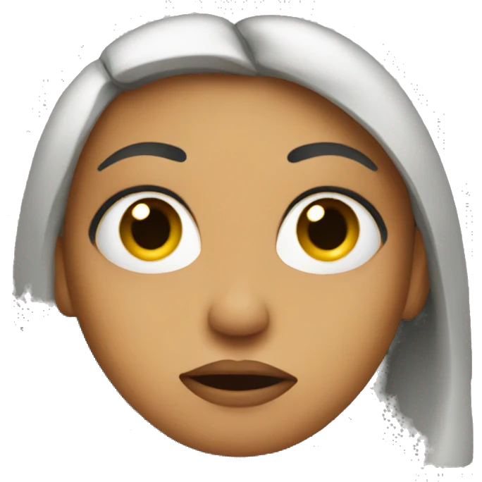 woman rolling her eyes emoji