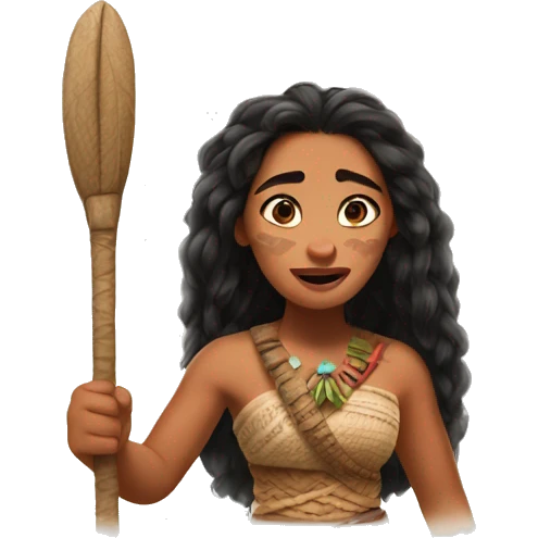Moana Disney emoji