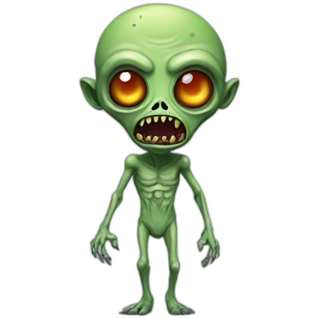 zombie alien emoji