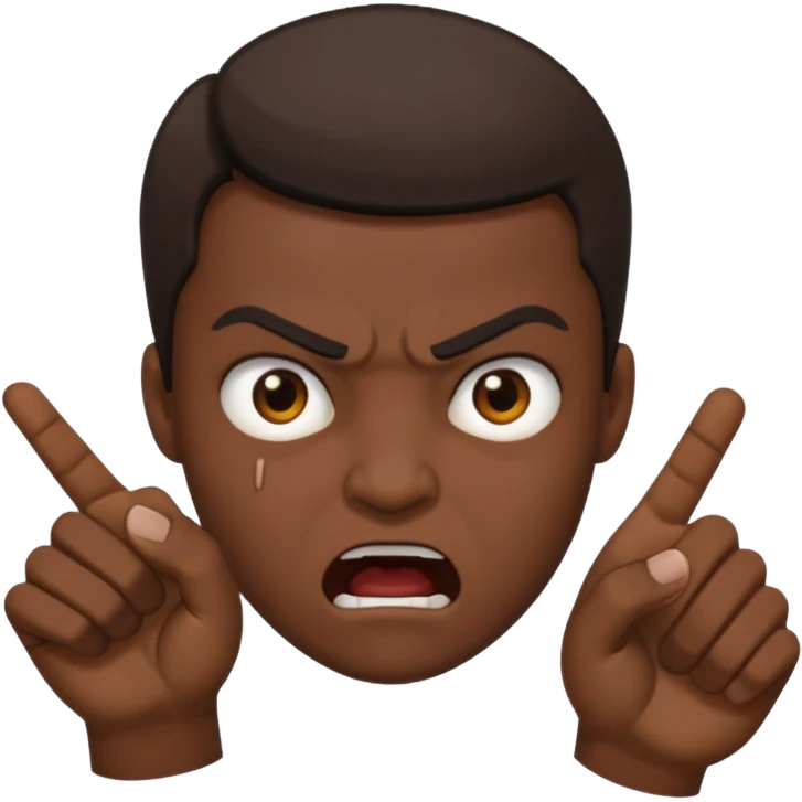 Slapping someone face emoji