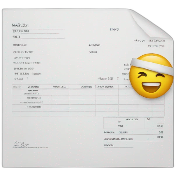 invoice emoji