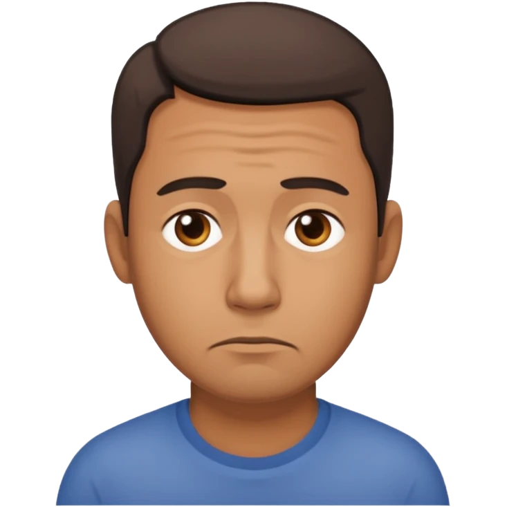  sad 35 yaers old father emoji
