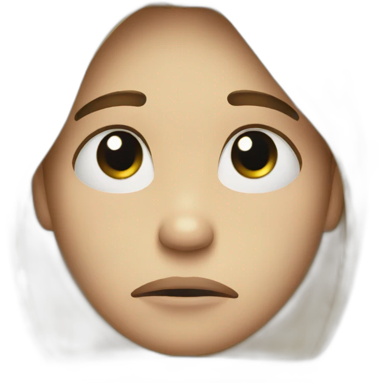 sad face emoji