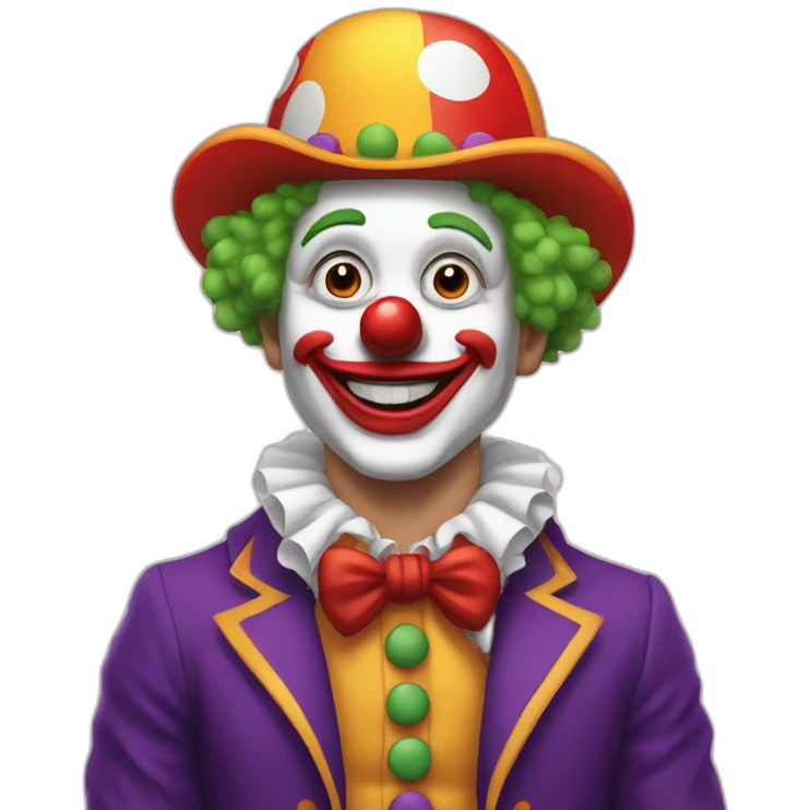 Darmanin clown emoji