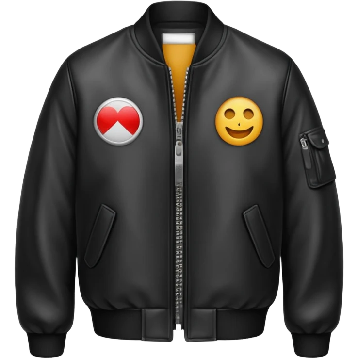 Bomber jacket emoji
